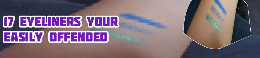 Blue eyeliner waterproof